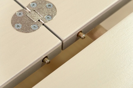 Стол обеденный раздвижной с овальной крышкой выбеленная береза