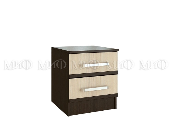 Тумба Прикроватная Сицилия Венге/Белфорт (Ш -400 × В -450 × Г-440 мм)- 2 шт