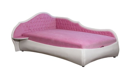 Кровать Тахта Угловая Моника с Ящиком для Хранения и Матрасом/Разные Цвета и Размеры 900/1200/1400/1600 мм